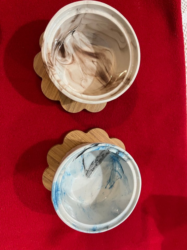 Bohem Tarzı Desenli Saklama Kapları 2 adet fıyatı - Görsel 3