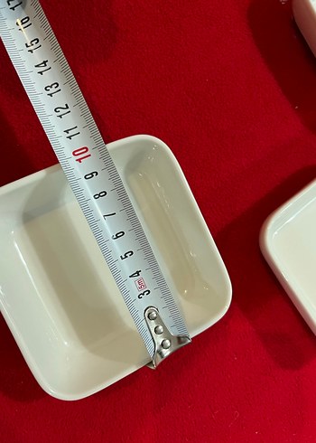 Schafer Beyaz Kare Yemek Kapları Seti - Görsel 3