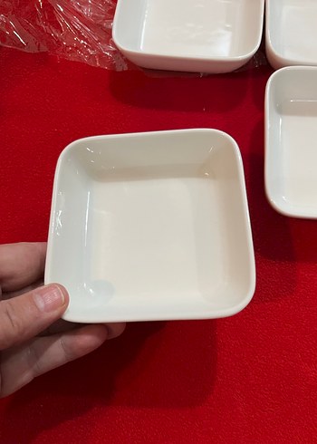 Schafer Beyaz Kare Yemek Kapları Seti - Görsel 5