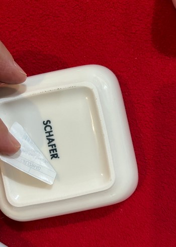 Schafer Beyaz Kare Yemek Kapları Seti - Görsel 2