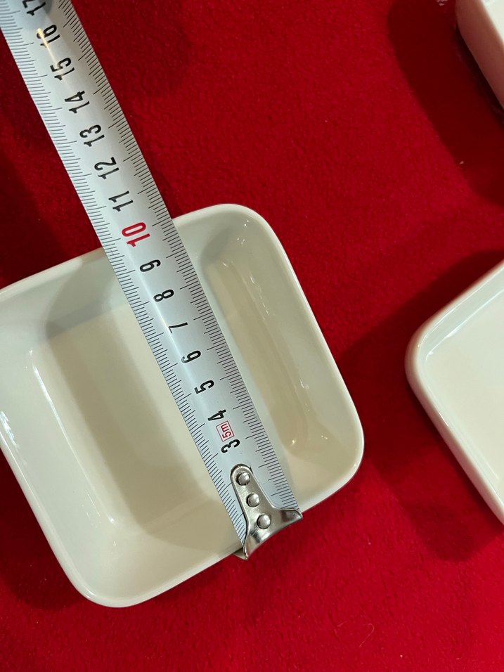 Schafer Beyaz Kare Yemek Kapları Seti - Görsel 3