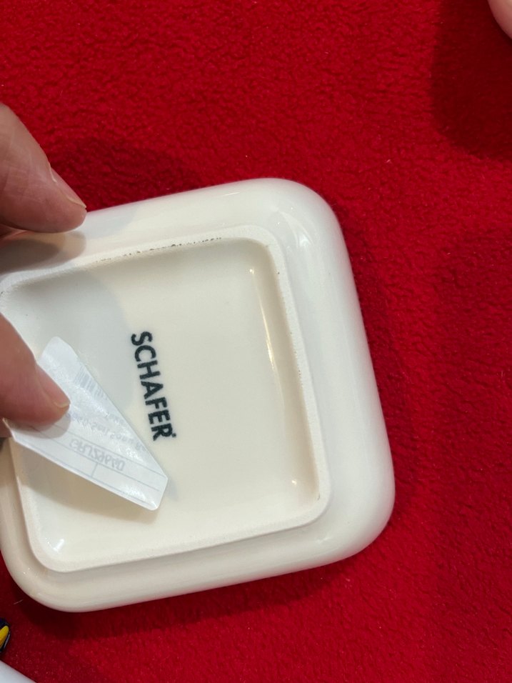 Schafer Beyaz Kare Yemek Kapları Seti - Görsel 2