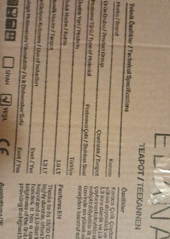 karaca Parlak Khaki Çaydanlık Seti - Görsel 7