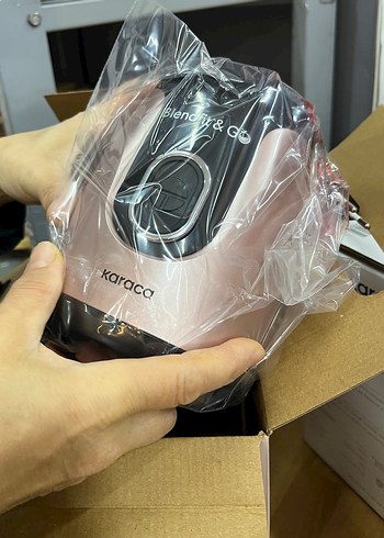 Karaca Blendfit & Go Kişisel Mavi Blender mavi kırmızı gold renk - Görsel 5