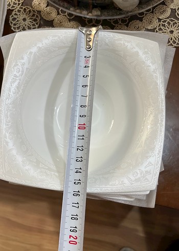 Altı adet Roma inci serisi kase - Görsel 4