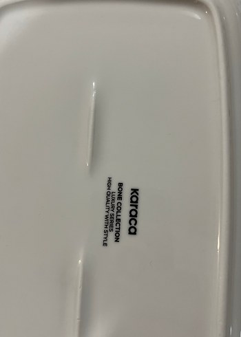 Karaca Parlak Beyaz Dekoratif Sunum ortadaki farklı ama uyuyor - Görsel 6