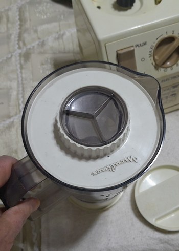 Beyaz Masterchef 65 Elektronik Blender parçaları robt yok - Görsel 5