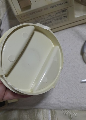 Beyaz Masterchef 65 Elektronik Blender parçaları robt yok - Görsel 4