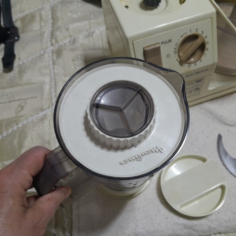 Beyaz Masterchef 65 Elektronik Blender parçaları robt yok - Görsel 5