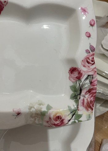 Karaca 6 peynir veya tatlı tabagi adet istersenız 12 adet mevcu - Görsel 6