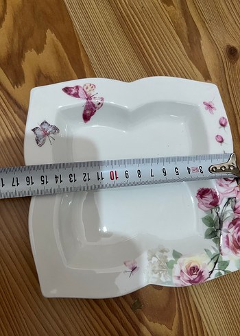 Karaca 6 peynir veya tatlı tabagi adet istersenız 12 adet mevcu - Görsel 3