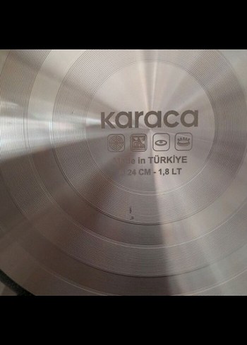 karaca Siyah Granit Kaplama Tava Seti - Görsel 7