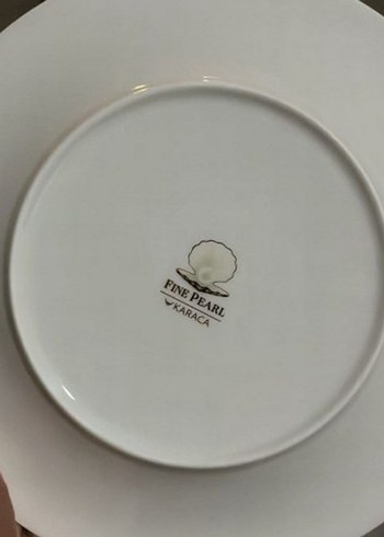 karaca inci serisi Kelebek ve Kuş Desenli Beyaz Yemek Takımı - Görsel 5