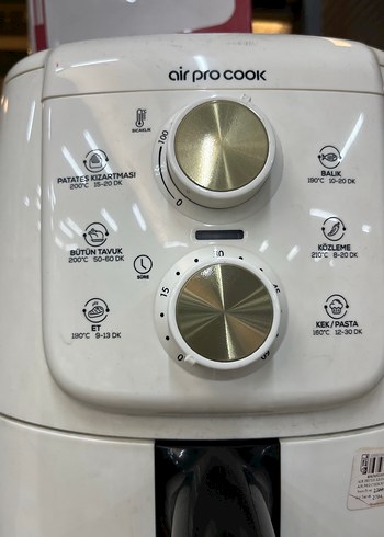 Beyaz Air Pro Cook Fritöz kutusu yok tesşhır magza görselde dura - Görsel 5