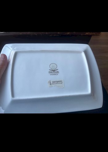 Karaca karaca Lacivert inci Servis Tabağı