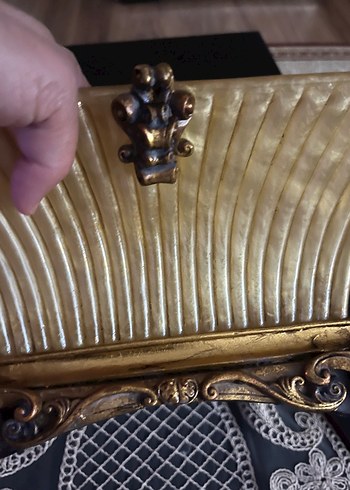 Beden altın Renk Çok şık sehpa masa süsü