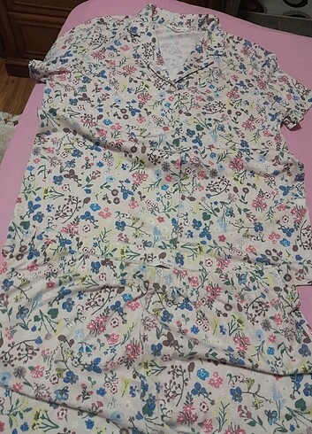 Penti pijama takımı üst L beden alt Xl beden