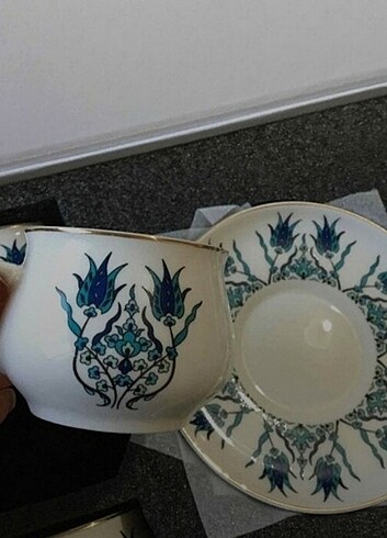 Karaca Karaca iznik kahve fincanı takımı