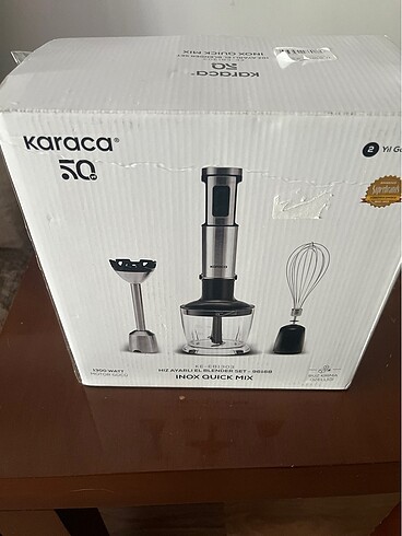 Karaca mıkser seti yenı kutulu