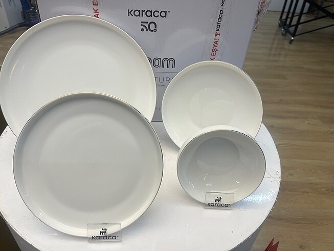 Karaca Karaca stream 6 kişilik 24 parça yemek takımı