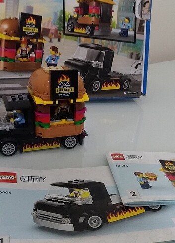 Diğer Lego hamburger arabası