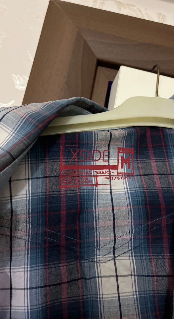 Düğmeli Gri Uzun Kollu Gömlek - Görsel 2