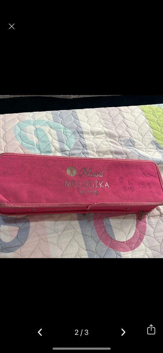 Pembe Melodika Müzik Aleti - Görsel 2