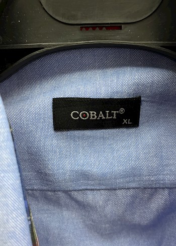 Mavi Pamuklu Kısa Kollu Erkek Gömlek - Görsel 2