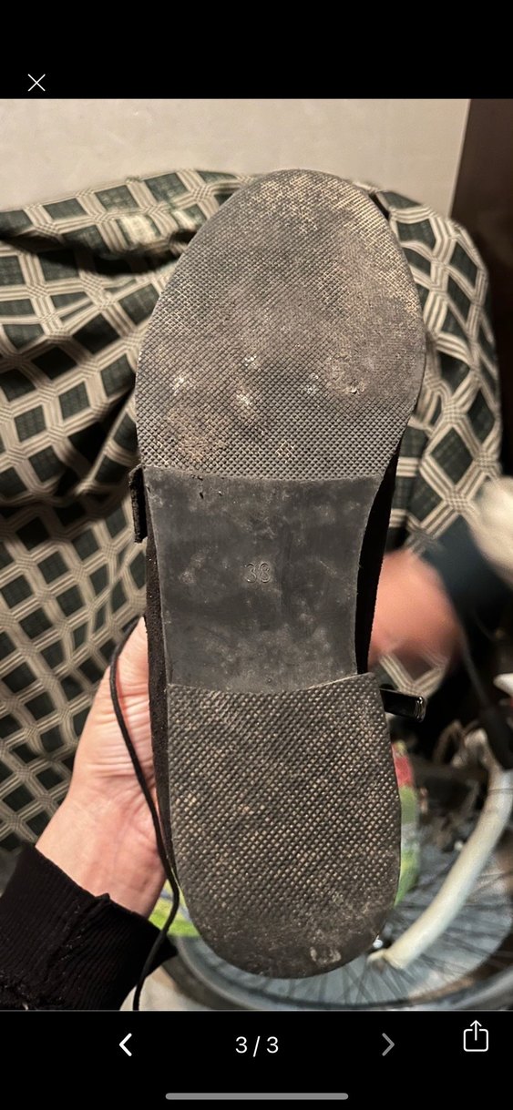 Siyah Süet Tokalı Blok Bot - Görsel 3