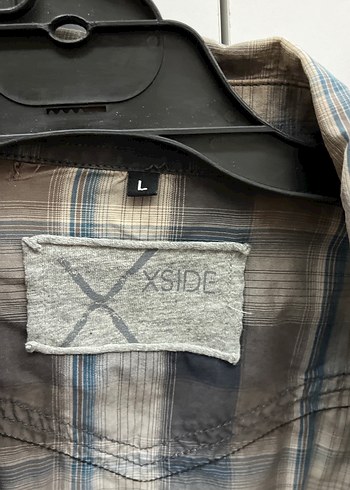 Gri Uzun Kollu Düğmeli Erkek Gömlek - Görsel 2