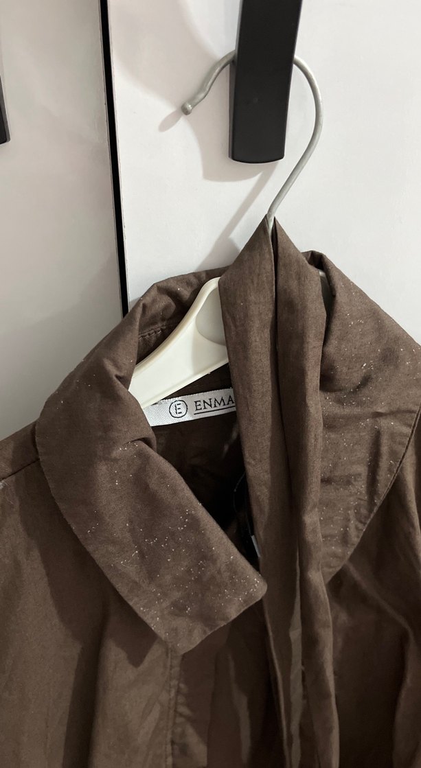 Kahverengi Kemerli Kadın Tunik - Görsel 4