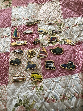 Ahşap taşıtlar magnet