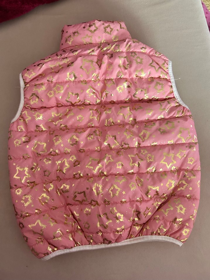 Kız Çocuk Renkli Fermuarlı Yelek - Görsel 2