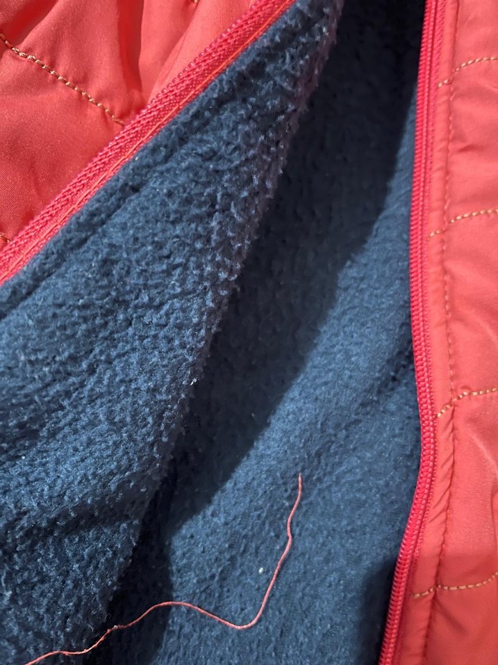 Kız Çocuk Pembe Fermuarlı Yelek Minnie Desenli - Görsel 2