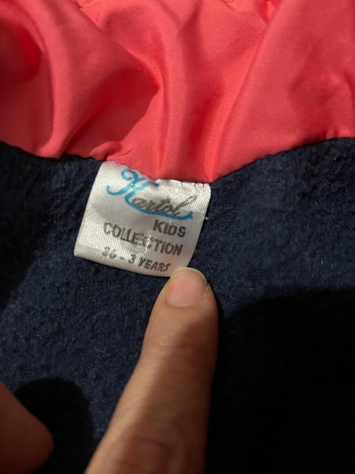 Kız Çocuk Pembe Fermuarlı Yelek Minnie Desenli - Görsel 4