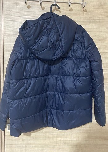 Kadın Lacivert Midi Kışlık Mont - Görsel 4