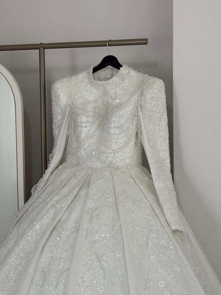 Tesettür gelinlik - Görsel 2