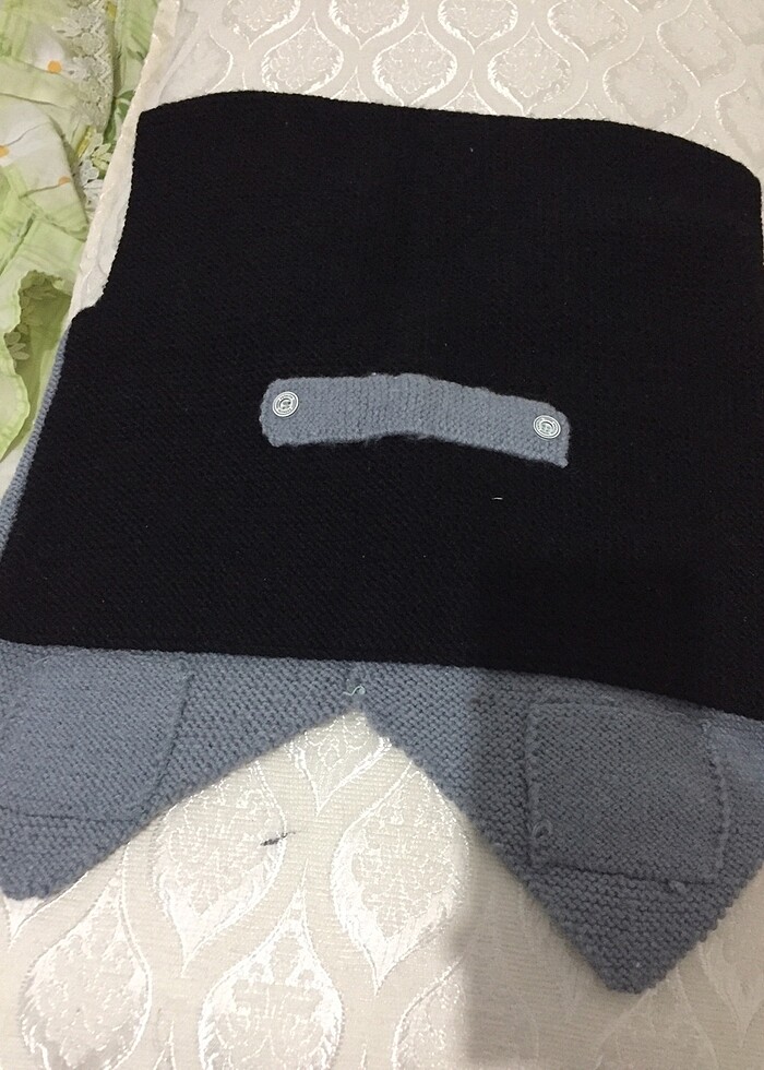 El yapımı damatlık yelek - Görsel 3