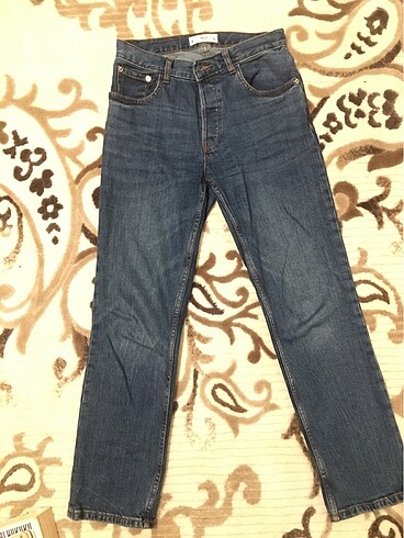 mango straithg indigo jeans