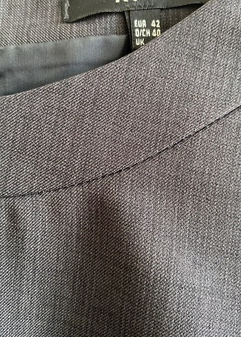 Kumaş astarlı ofis iş elbisesi - Görsel 2