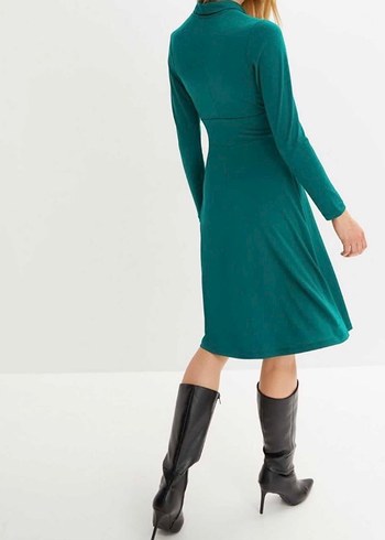 Ofis özel günler için şık elbise - Görsel 3