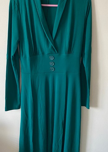 Ofis özel günler için şık elbise - Görsel 6