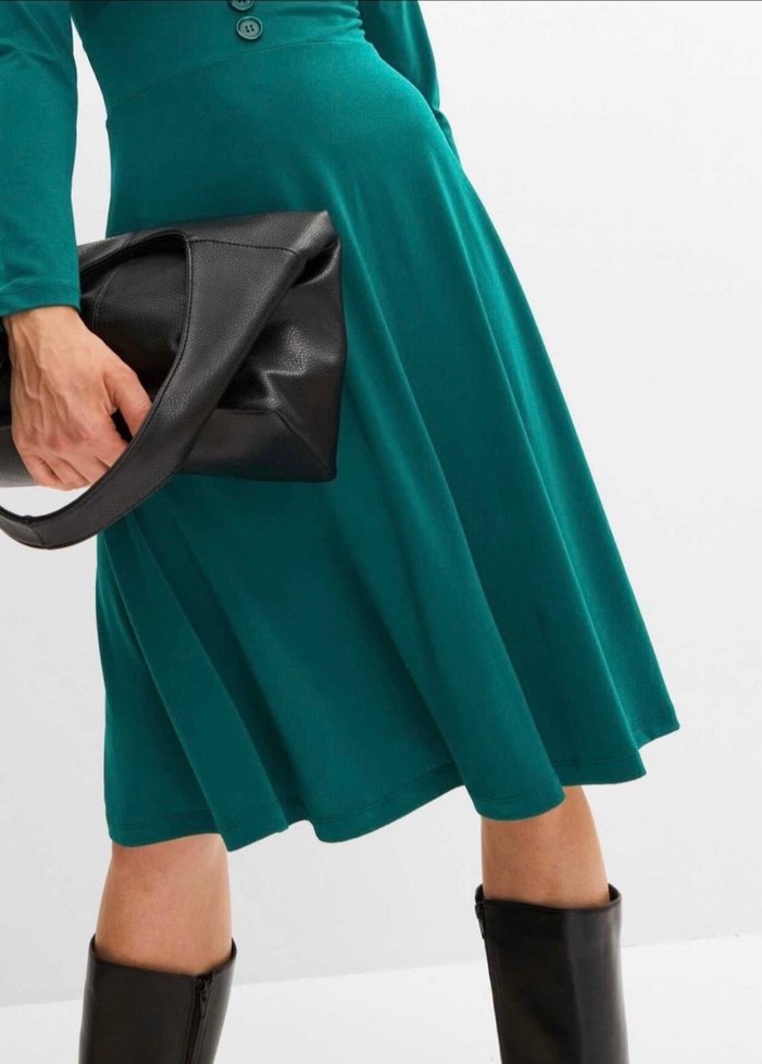 Ofis özel günler için şık elbise - Görsel 4