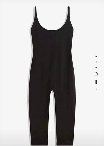 Bershka Siyah tulum - Görsel 2