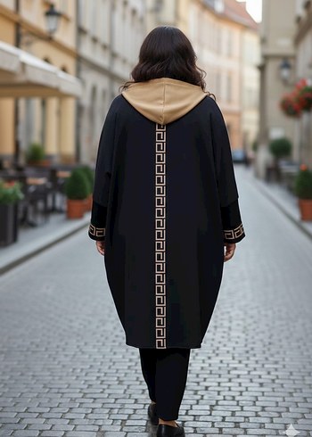 Ovırsize fendi Marka Kabanı 44-48 beden arası - Görsel 2