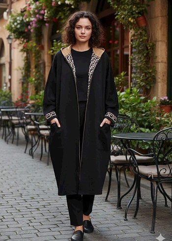 Ovırsize fendi Marka Kabanı 44-48 beden arası - Görsel 5