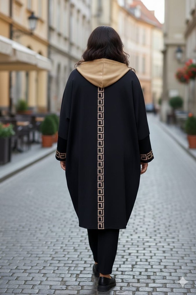 Ovırsize fendi Marka Kabanı 44-48 beden arası - Görsel 2