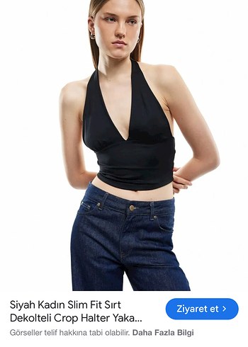 Orijinal marka sırt dekolteli şık bulüz - Görsel 3