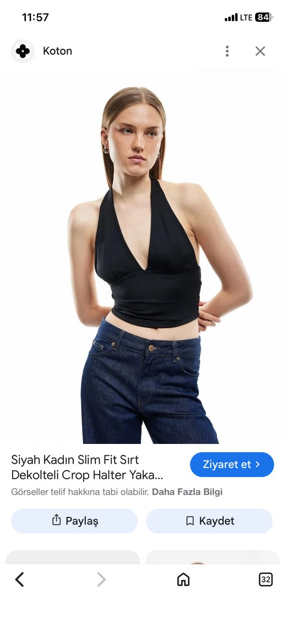 Orijinal marka sırt dekolteli şık bulüz - Görsel 3