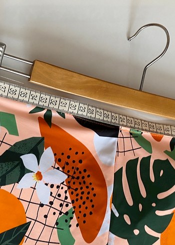 Bohem Desenli kadın  Midi Yüzme Şortu - Görsel 3